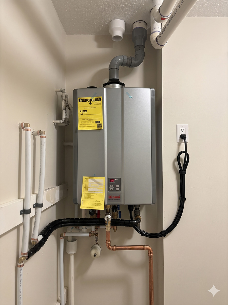 Professional Rinnai Installation